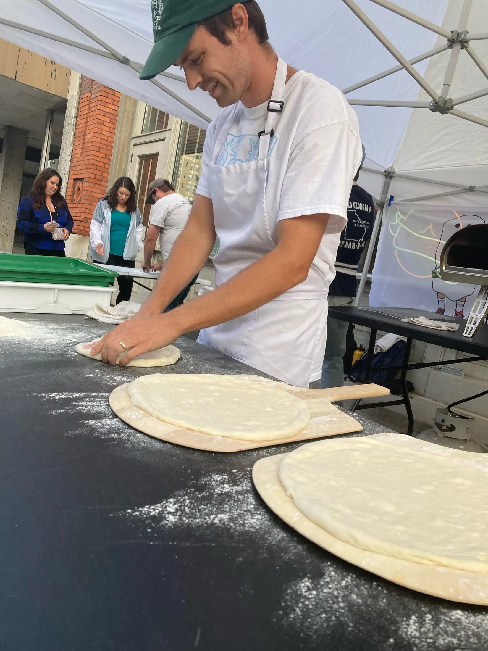 Cody and some dough